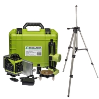 Лазерний рівень OMEGALASER 4D-360 green PRO SET
